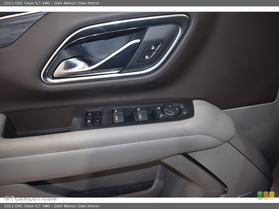 Dark Walnut/­Slate Interior Door Panel for the 2021 GMC Yukon SLT 4WD #139639176