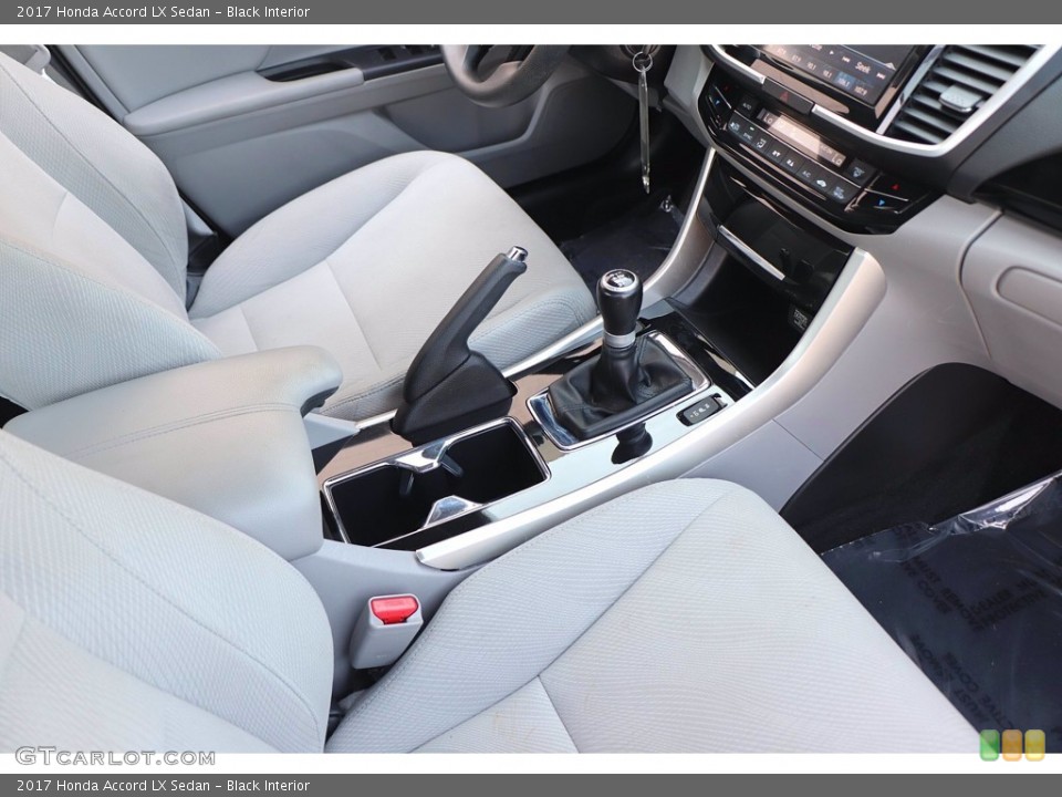 Black Interior Front Seat for the 2017 Honda Accord LX Sedan #139639467