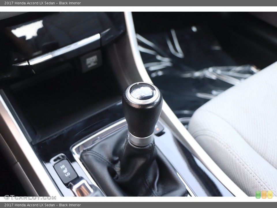 Black Interior Transmission for the 2017 Honda Accord LX Sedan #139639683