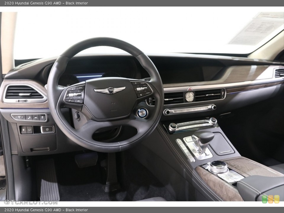 Black Interior Dashboard for the 2020 Hyundai Genesis G90 AWD #139642926