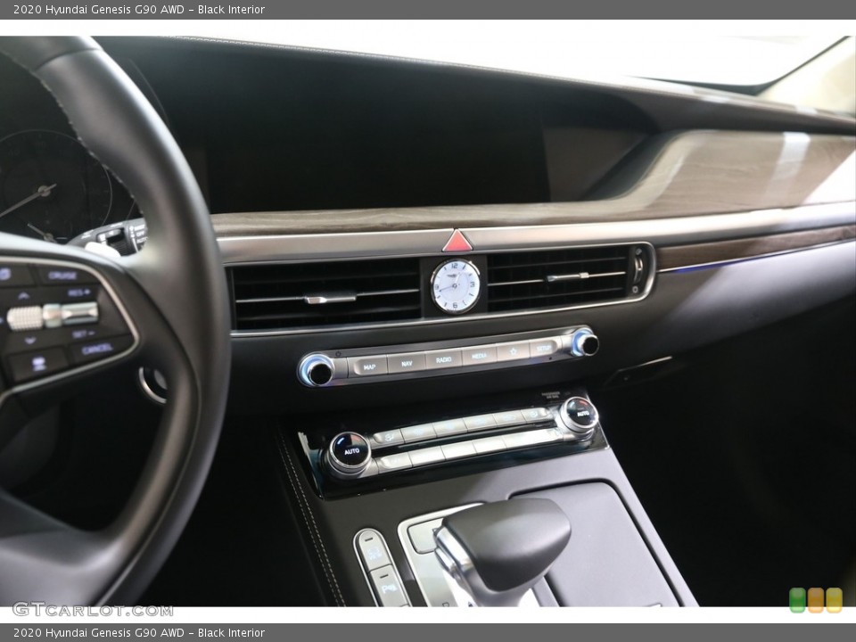 Black Interior Controls for the 2020 Hyundai Genesis G90 AWD #139642959