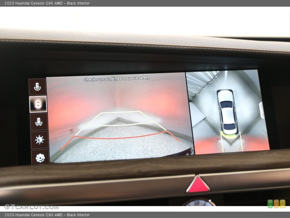 Black Interior Controls for the 2020 Hyundai Genesis G90 AWD #139643043