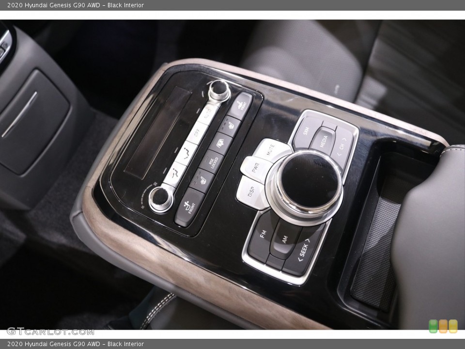 Black Interior Controls for the 2020 Hyundai Genesis G90 AWD #139643142