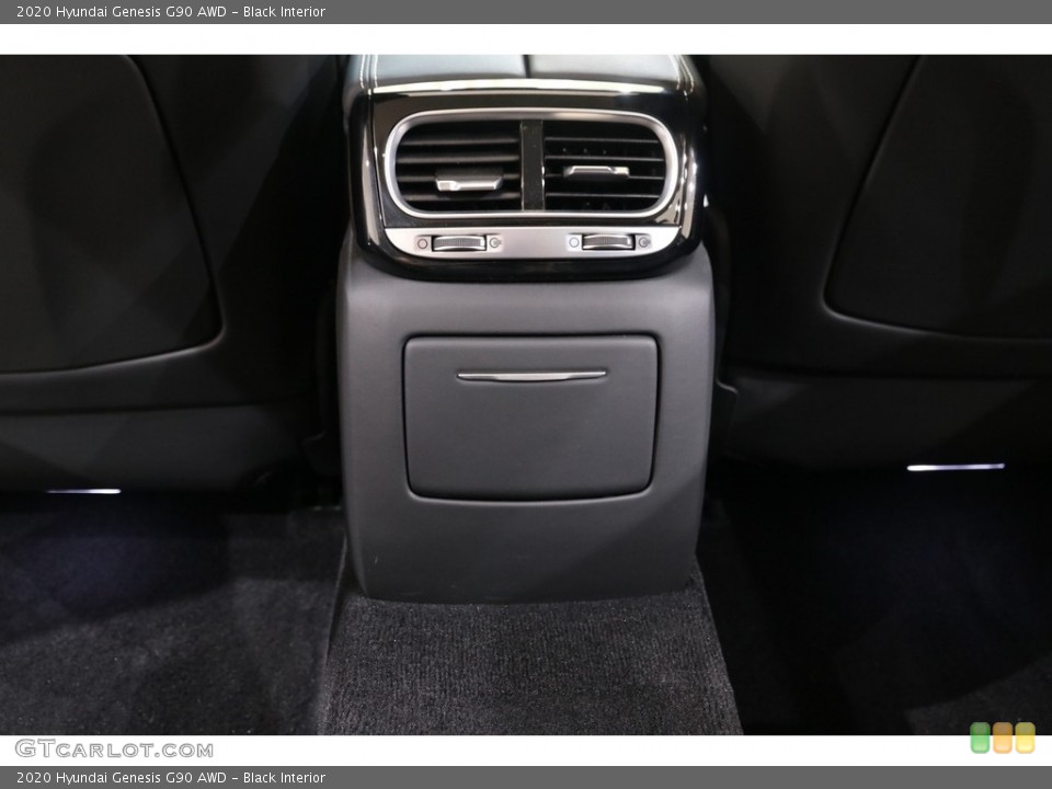 Black Interior Controls for the 2020 Hyundai Genesis G90 AWD #139643154