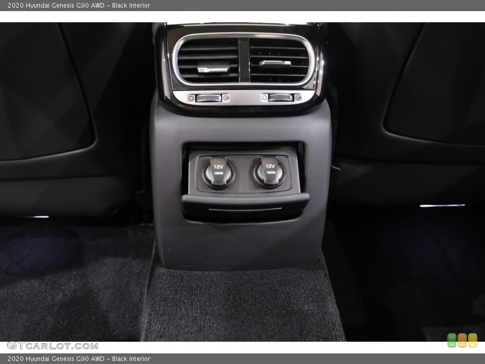 Black Interior Controls for the 2020 Hyundai Genesis G90 AWD #139643163