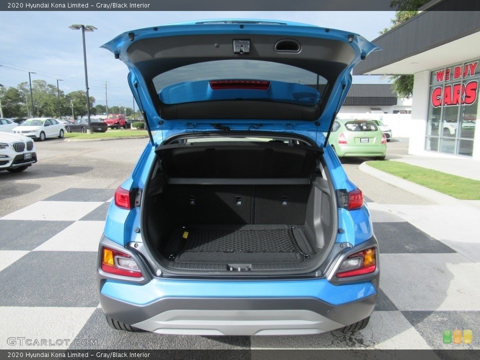 Gray/Black Interior Trunk for the 2020 Hyundai Kona Limited #139649178