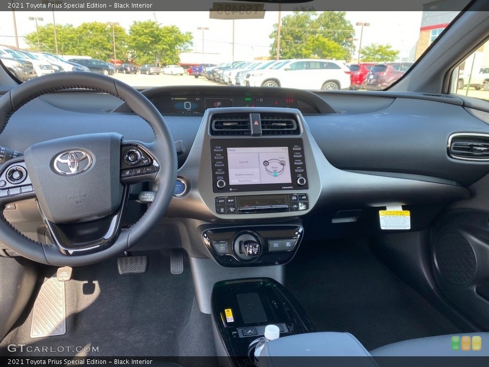 Black Interior Dashboard for the 2021 Toyota Prius Special Edition #139649749