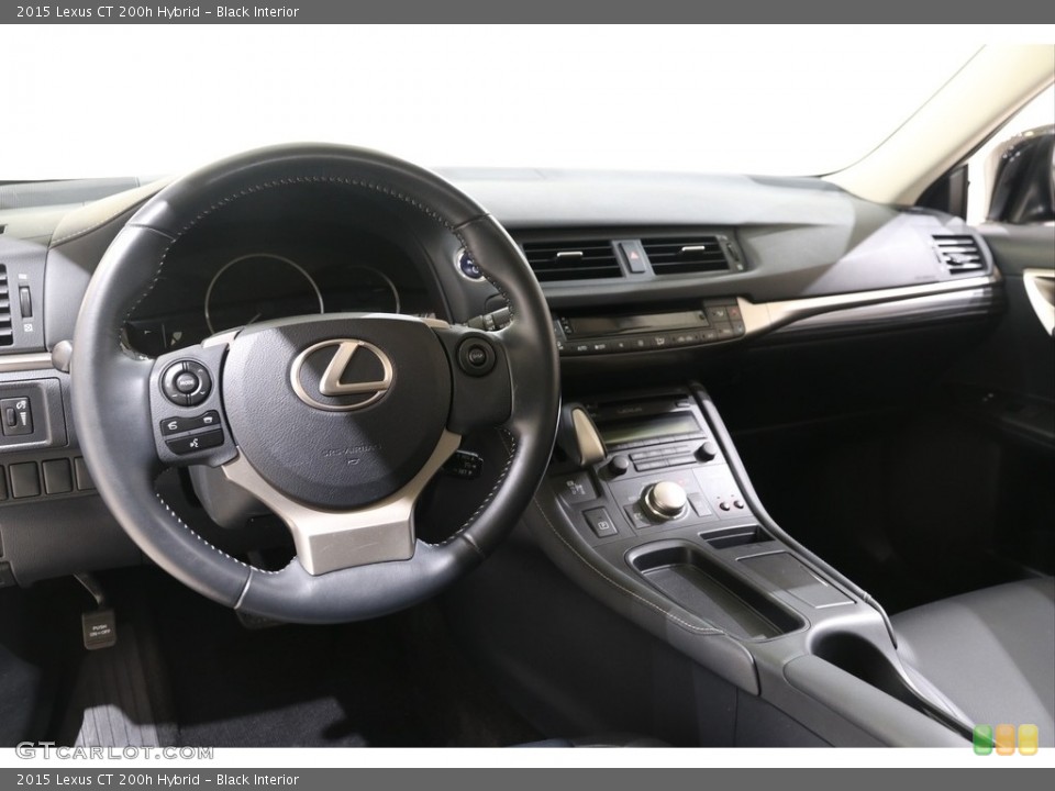 Black Interior Dashboard for the 2015 Lexus CT 200h Hybrid #139650721