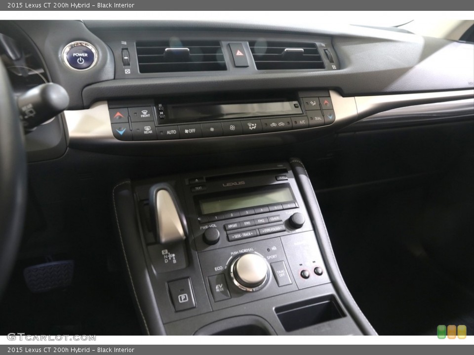 Black Interior Controls for the 2015 Lexus CT 200h Hybrid #139650817