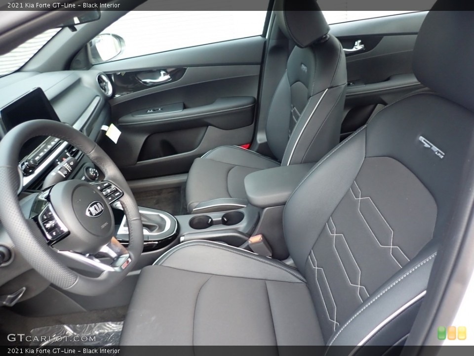 Black Interior Photo for the 2021 Kia Forte GT-Line #139650880