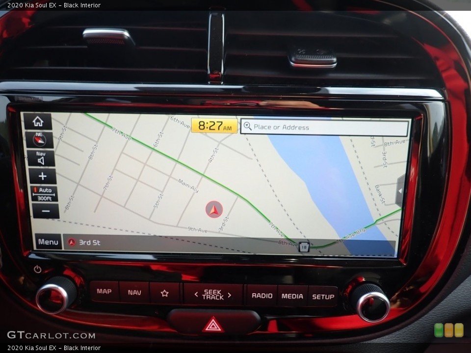 Black Interior Navigation for the 2020 Kia Soul EX #139651888