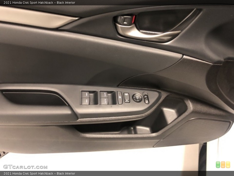 Black Interior Door Panel for the 2021 Honda Civic Sport Hatchback #139652830