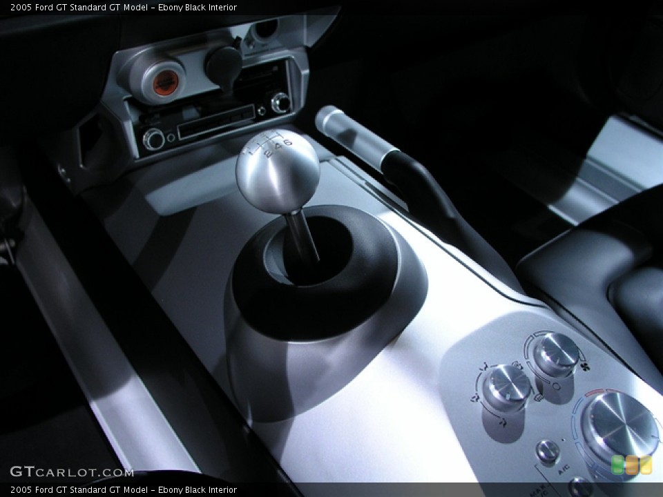 Ebony Black Interior Transmission for the 2005 Ford GT  #139653
