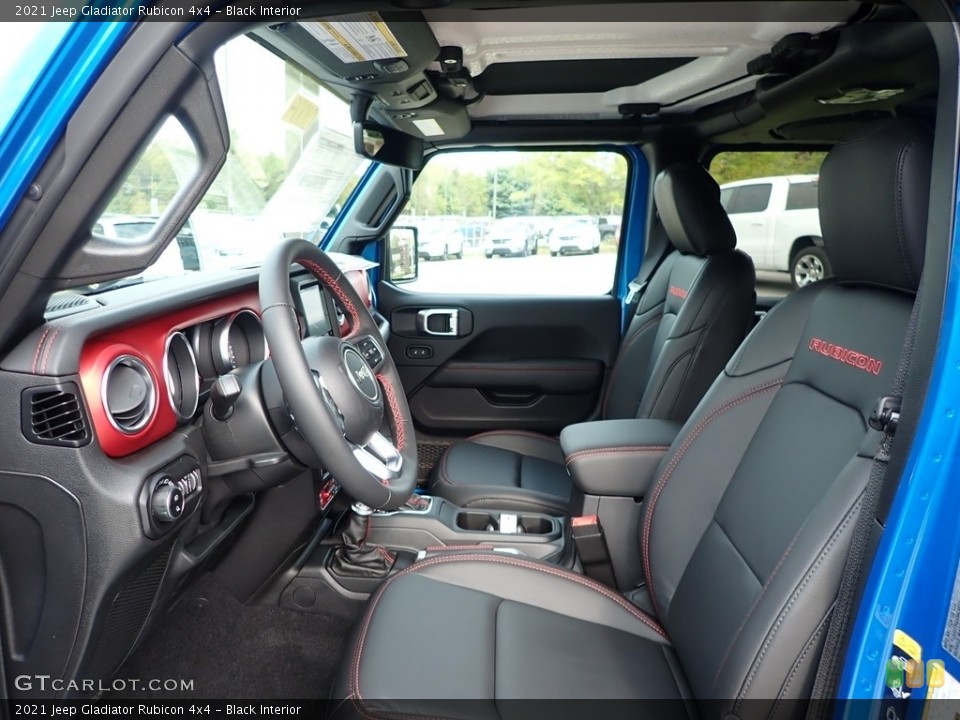 Black Interior Photo for the 2021 Jeep Gladiator Rubicon 4x4 #139655245