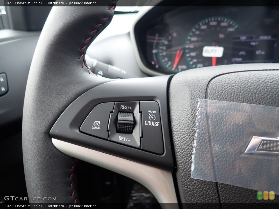 Jet Black Interior Steering Wheel for the 2020 Chevrolet Sonic LT Hatchback #139655398