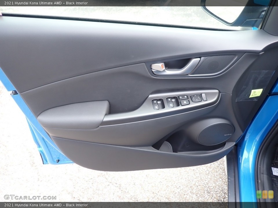 Black Interior Door Panel for the 2021 Hyundai Kona Ultimate AWD #139656301