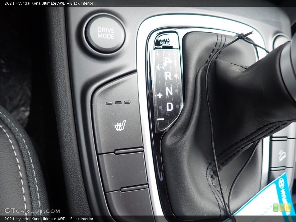 Black Interior Transmission for the 2021 Hyundai Kona Ultimate AWD #139656379