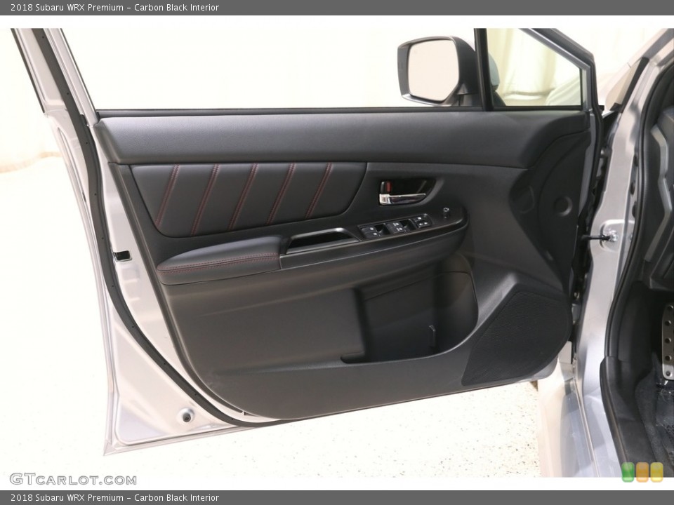 Carbon Black Interior Door Panel for the 2018 Subaru WRX Premium #139657387