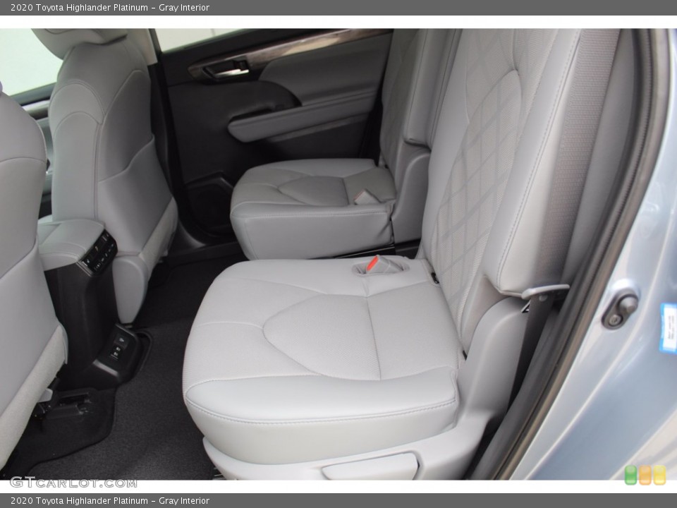 Gray 2020 Toyota Highlander Interiors