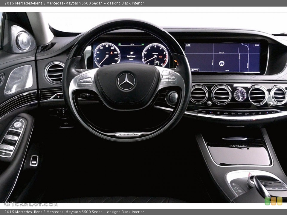 designo Black Interior Dashboard for the 2016 Mercedes-Benz S Mercedes-Maybach S600 Sedan #139658761