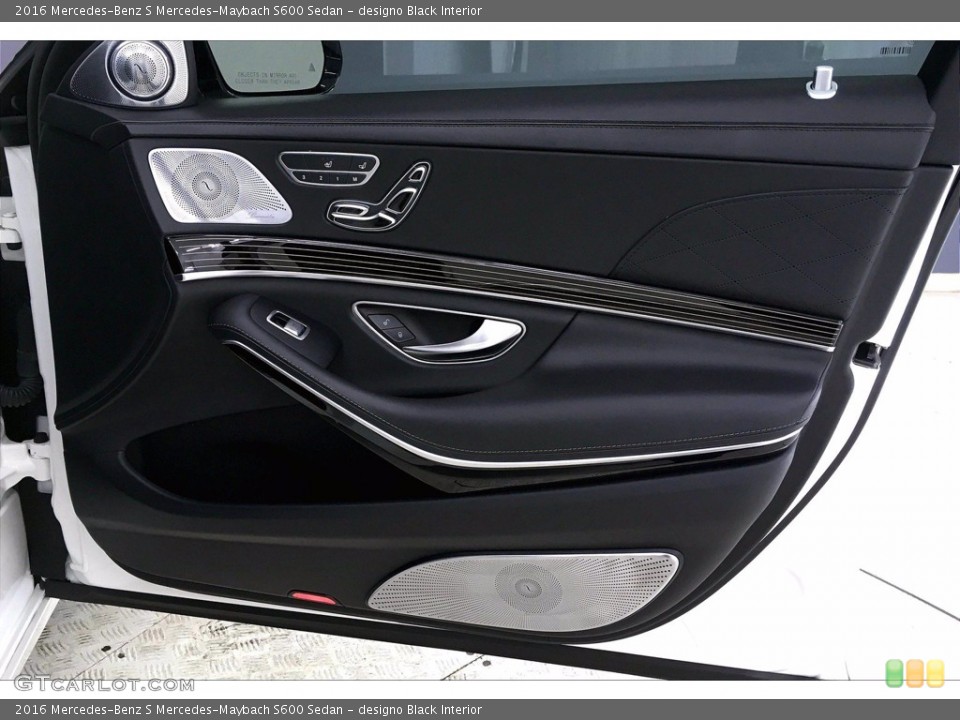 designo Black Interior Door Panel for the 2016 Mercedes-Benz S Mercedes-Maybach S600 Sedan #139658863