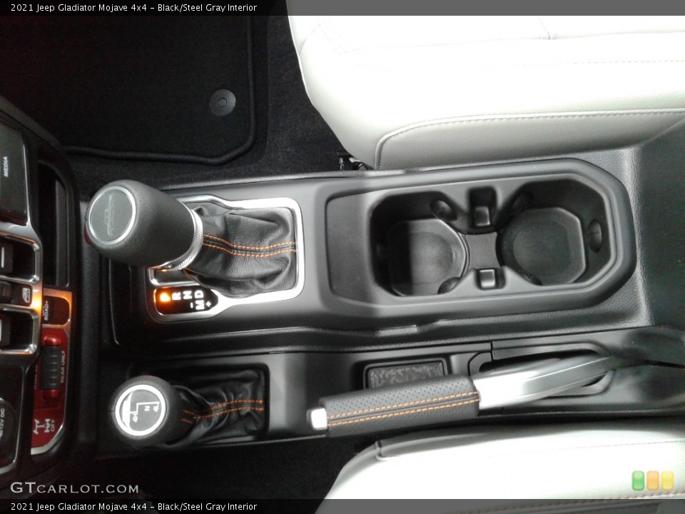 Black/Steel Gray Interior Transmission for the 2021 Jeep Gladiator Mojave 4x4 #139660792