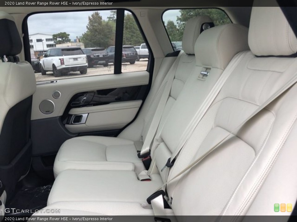 Ivory/Espresso Interior Rear Seat for the 2020 Land Rover Range Rover HSE #139660817