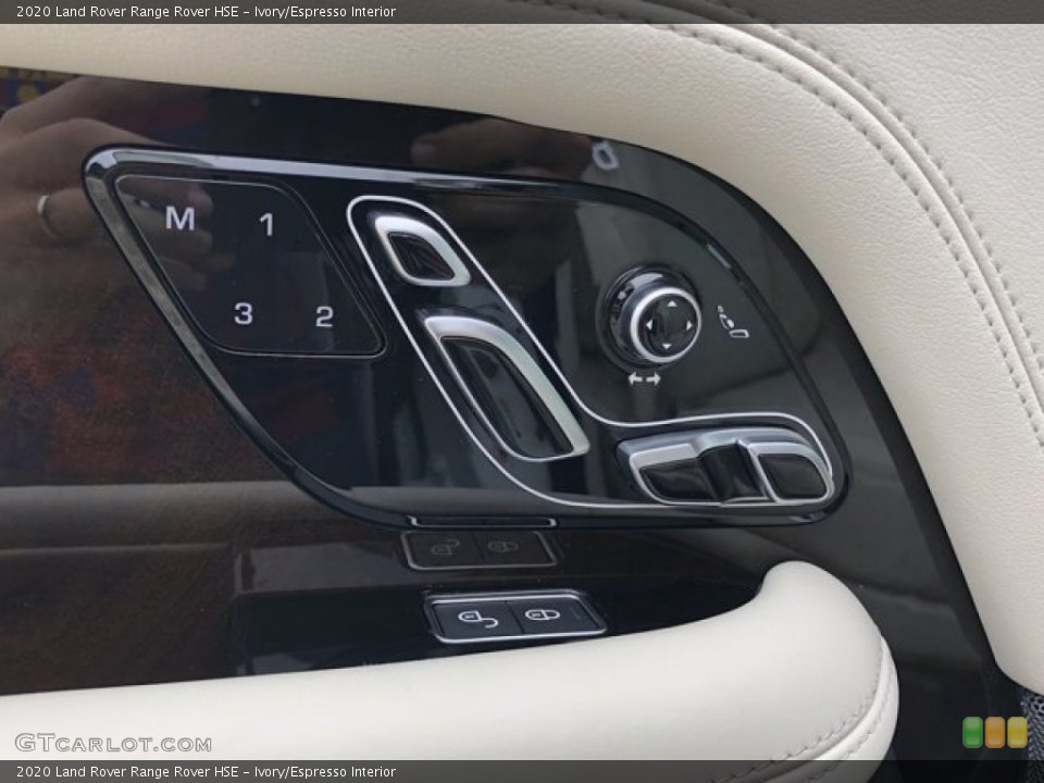 Ivory/Espresso Interior Controls for the 2020 Land Rover Range Rover HSE #139661032