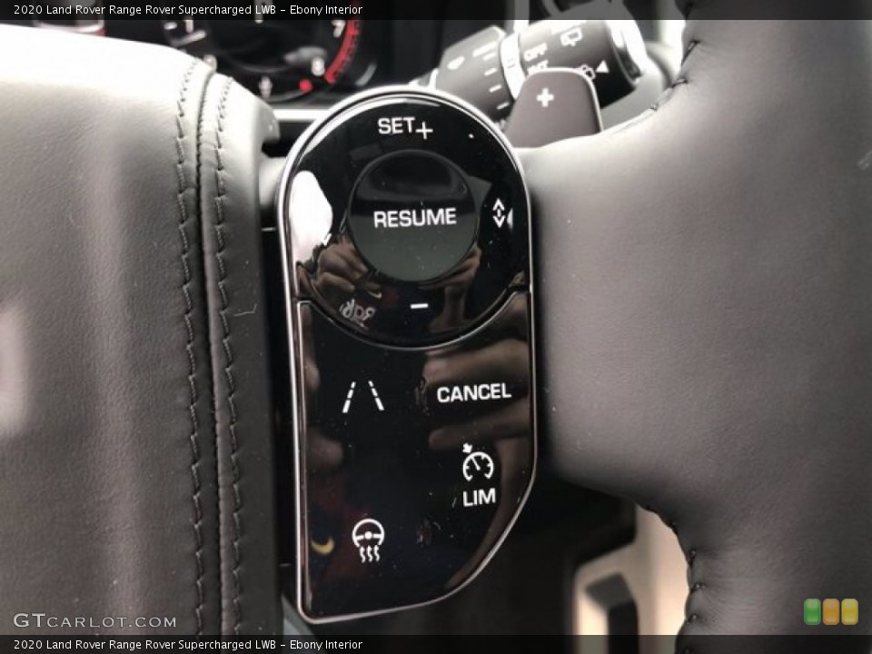 Ebony Interior Steering Wheel for the 2020 Land Rover Range Rover Supercharged LWB #139661800