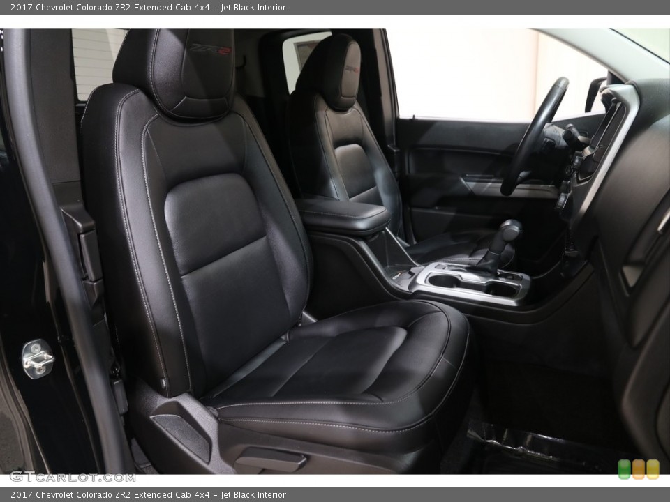 Jet Black Interior Front Seat for the 2017 Chevrolet Colorado ZR2 Extended Cab 4x4 #139662298