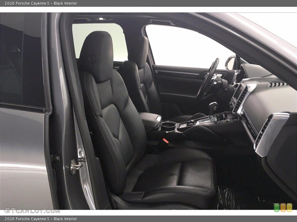 Black Interior Front Seat for the 2016 Porsche Cayenne S #139663669