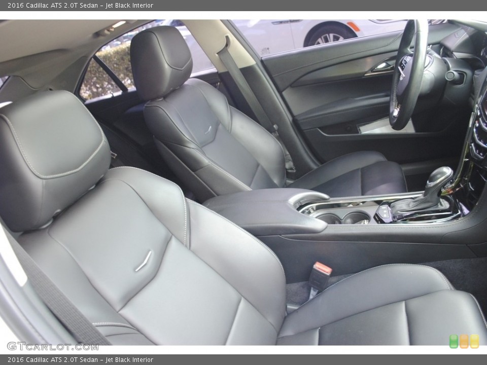 Jet Black Interior Front Seat for the 2016 Cadillac ATS 2.0T Sedan #139664320