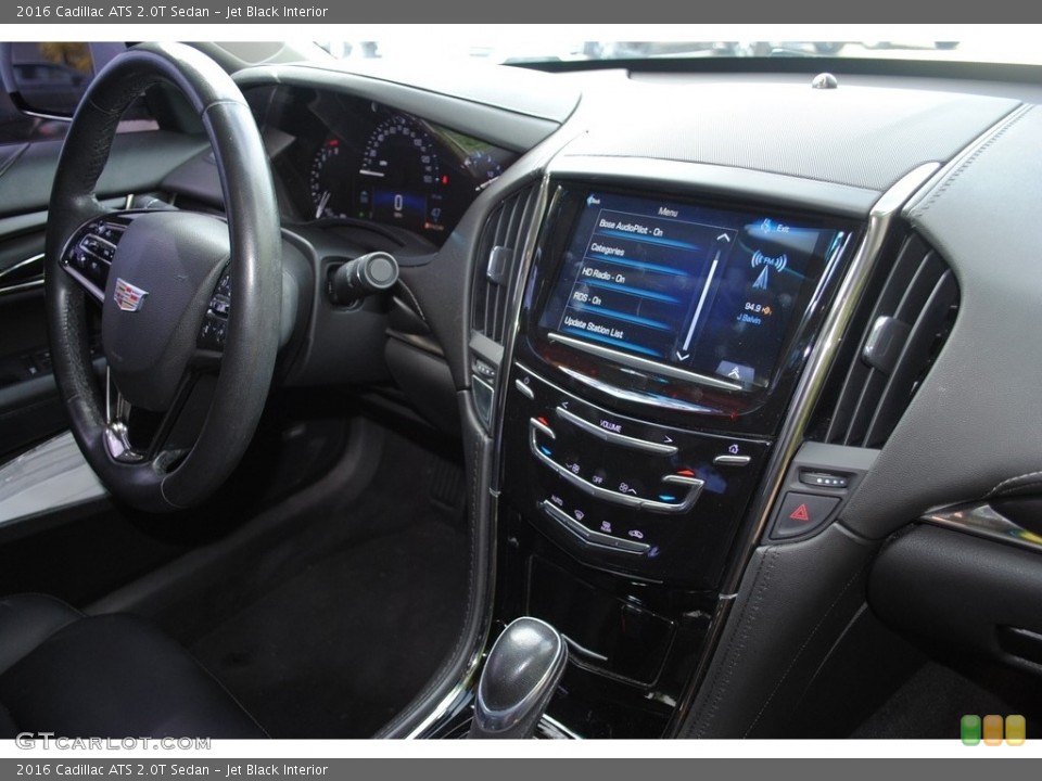 Jet Black Interior Dashboard for the 2016 Cadillac ATS 2.0T Sedan #139664347