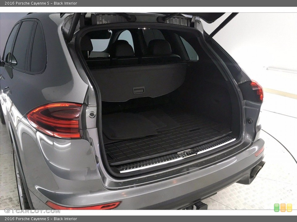 Black Interior Trunk for the 2016 Porsche Cayenne S #139664350