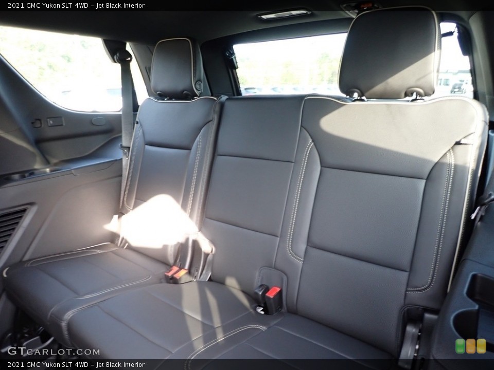 Jet Black Interior Rear Seat for the 2021 GMC Yukon SLT 4WD #139666123