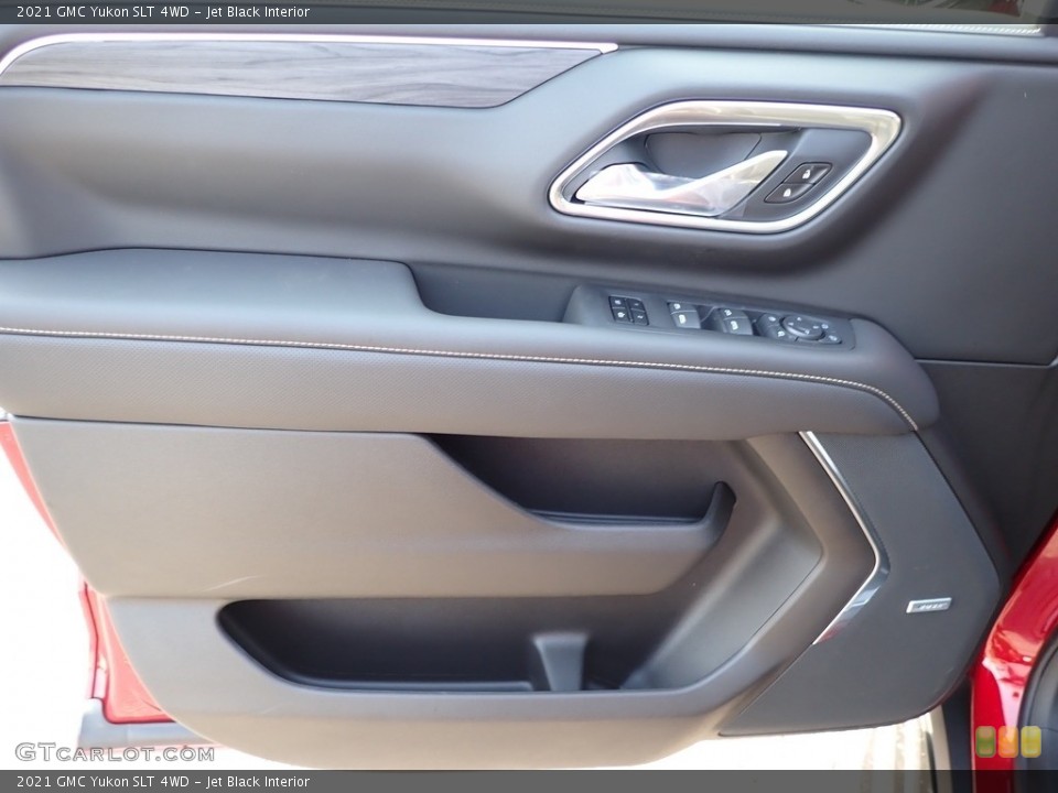 Jet Black Interior Door Panel for the 2021 GMC Yukon SLT 4WD #139666150