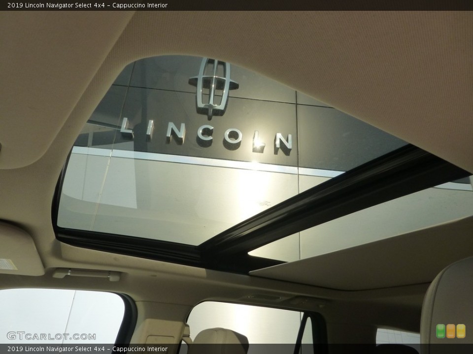 Cappuccino Interior Sunroof for the 2019 Lincoln Navigator Select 4x4 #139666945
