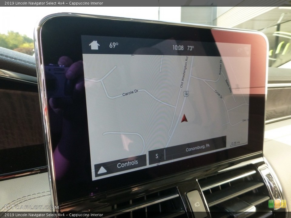 Cappuccino Interior Navigation for the 2019 Lincoln Navigator Select 4x4 #139666957