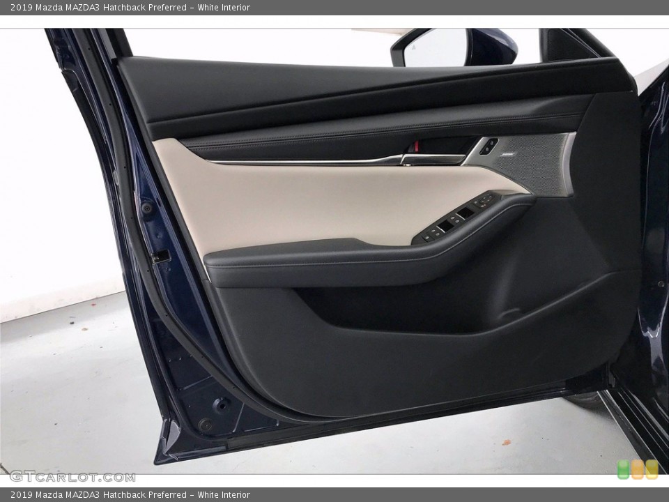 White Interior Door Panel for the 2019 Mazda MAZDA3 Hatchback Preferred #139670148