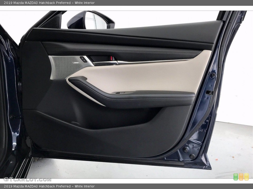 White Interior Door Panel for the 2019 Mazda MAZDA3 Hatchback Preferred #139670256