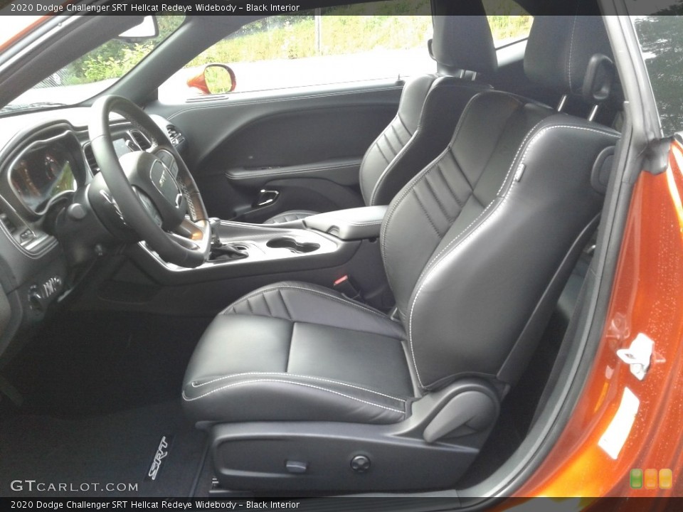 Black Interior Photo for the 2020 Dodge Challenger SRT Hellcat Redeye Widebody #139670799