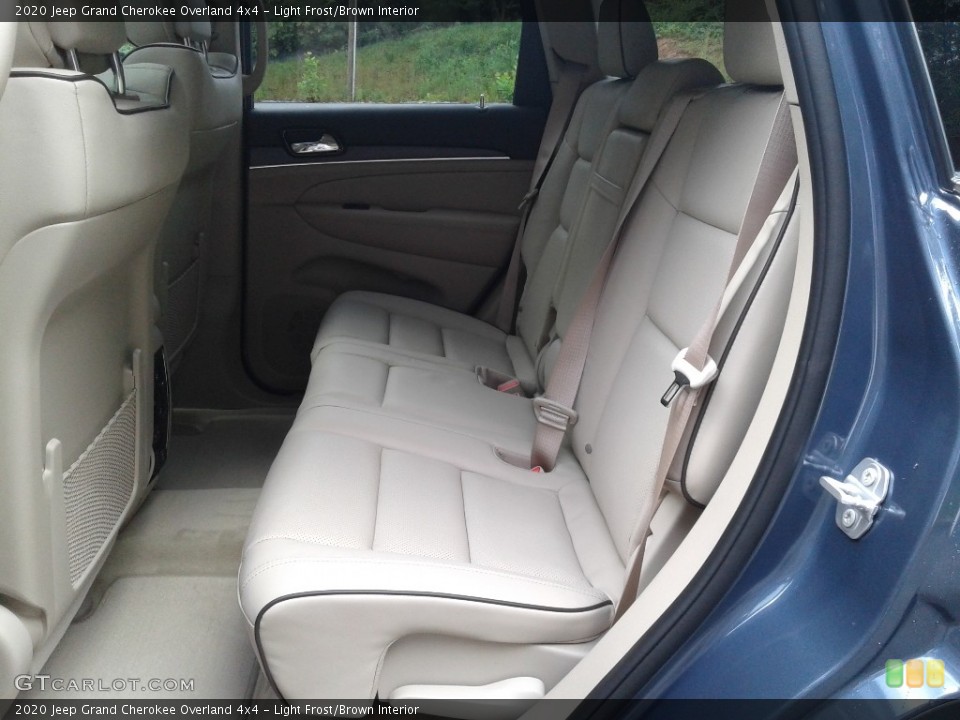Light Frost/Brown Interior Rear Seat for the 2020 Jeep Grand Cherokee Overland 4x4 #139671519