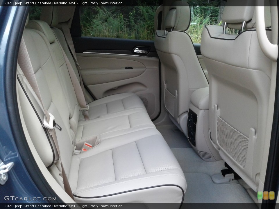 Light Frost/Brown Interior Rear Seat for the 2020 Jeep Grand Cherokee Overland 4x4 #139671613