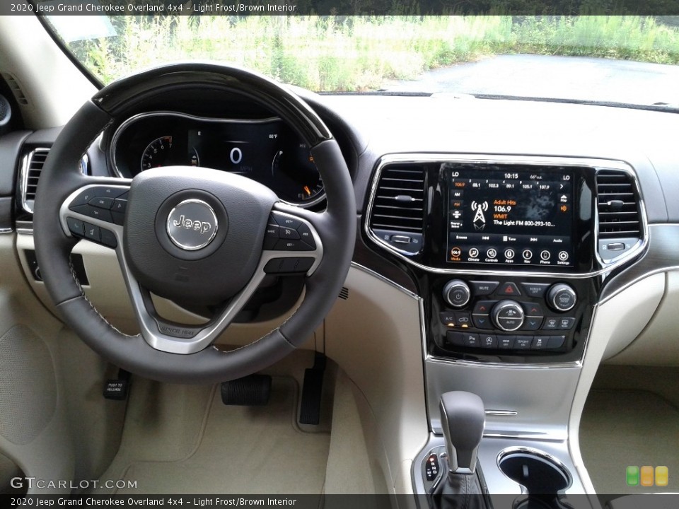 Light Frost/Brown Interior Dashboard for the 2020 Jeep Grand Cherokee Overland 4x4 #139671657