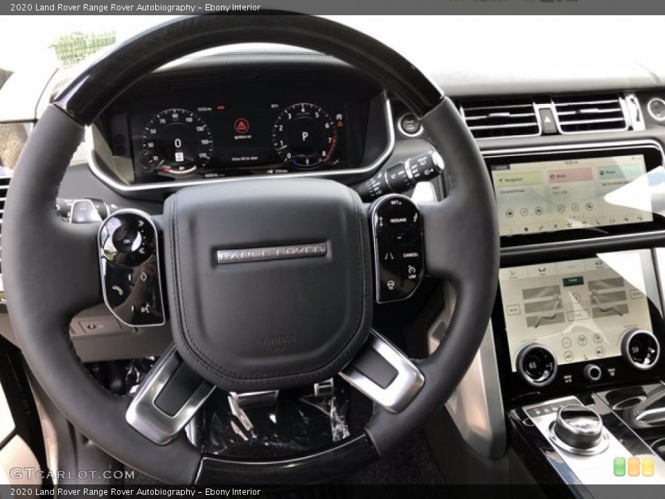 Ebony Interior Steering Wheel for the 2020 Land Rover Range Rover Autobiography #139672071