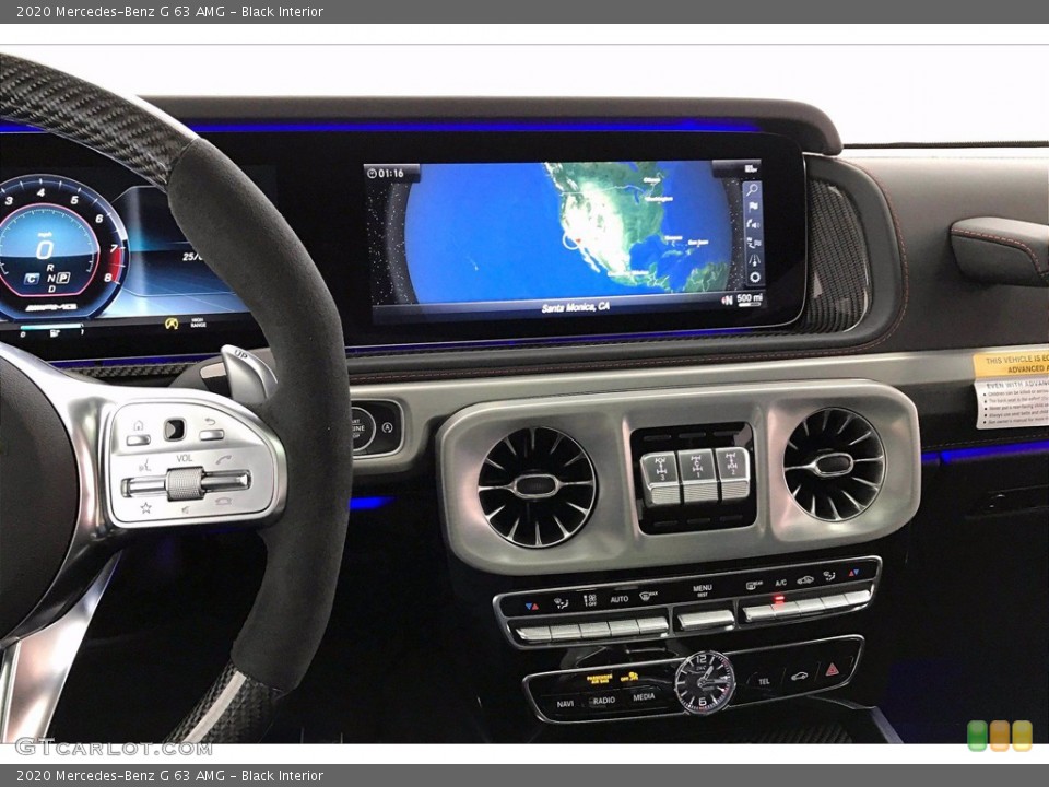 Black Interior Controls for the 2020 Mercedes-Benz G 63 AMG #139672218