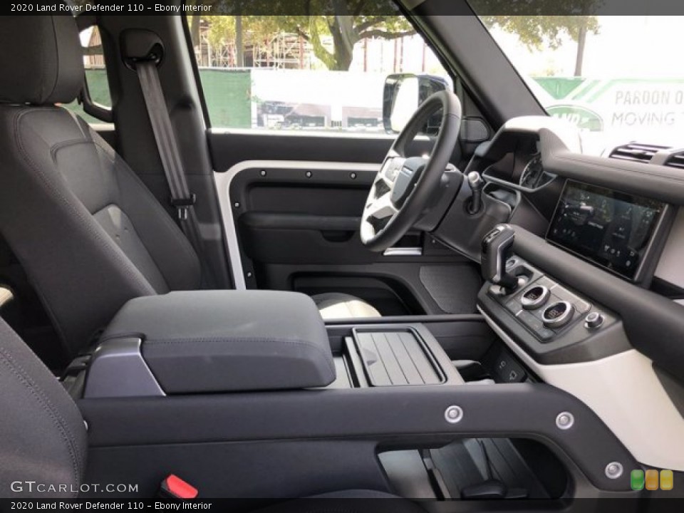 Ebony Interior Front Seat for the 2020 Land Rover Defender 110 #139672416