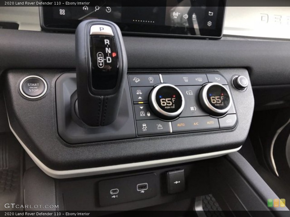 Ebony Interior Transmission for the 2020 Land Rover Defender 110 #139672659