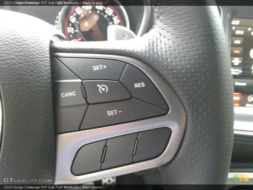 Black Interior Steering Wheel for the 2020 Dodge Challenger R/T Scat Pack Widebody #139672962
