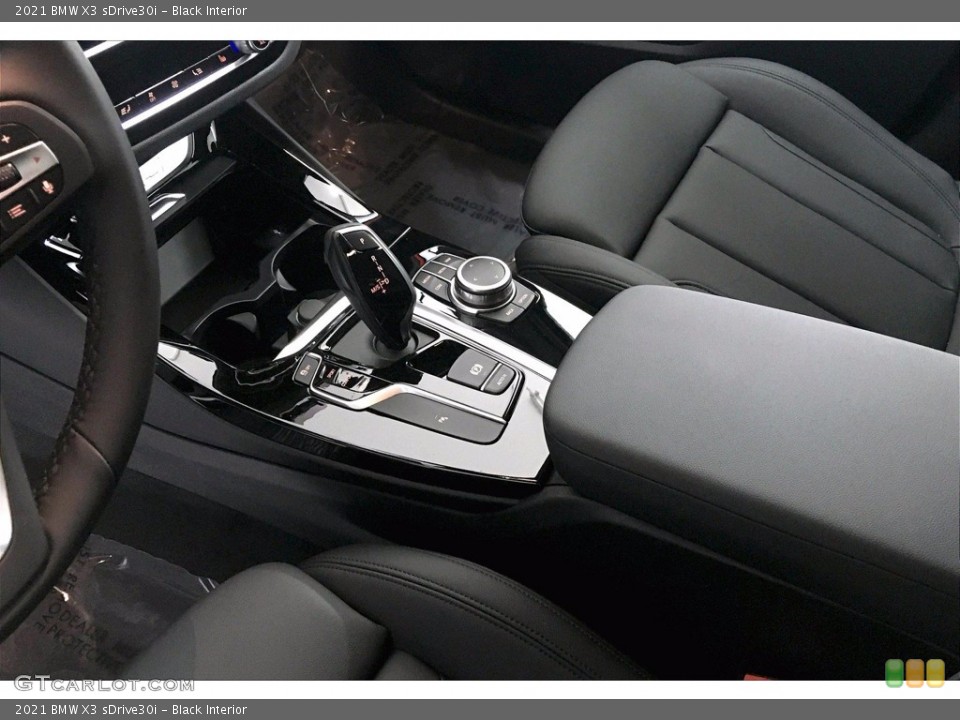 Black Interior Transmission for the 2021 BMW X3 sDrive30i #139674033